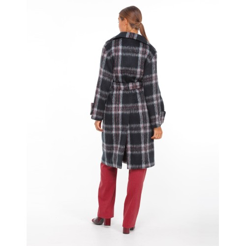 tartan plaid coat