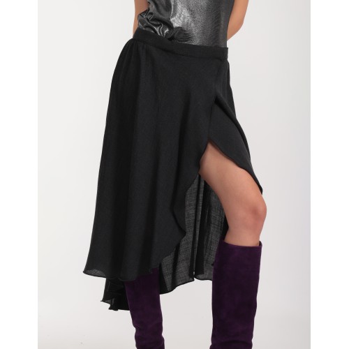 Rosine wrap skirt